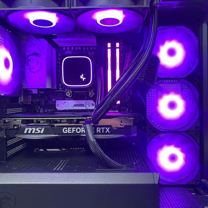 HYPERION PC - AMD Ryzen 7 9700X UP TO 5.50 GHz, GeForce RTX 5070 Ti, 16GB ddr5 ram, 1TB NVME, 850W 80 Plus PSU, win 11 pro